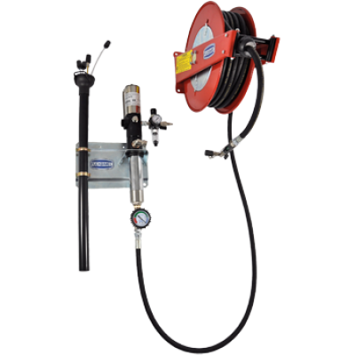 Bộ hút dầu thải treo tường hoạt động khí nén (có thu dây tự động) Model 3199