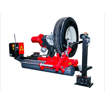 Máy ra vào lốp chuyên dùng xe tải công suất mô tơ 4kw, Đường kính lốp lớn nhất: 2500 mm Hãng Koisu Model  K.U-298