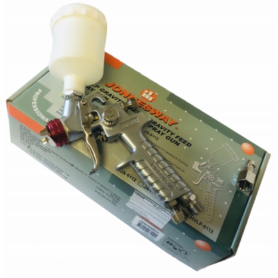 Súng phun sơn bóng 0.8mm, cốc trên, bao gồm cốc Thương hiệu JONNESWAY