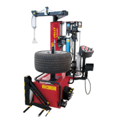 Máy ra vào lốp xe con điều khiển tự động Thương hiệu CORGHI Xuất Xứ Italy ARTIGLIO MASTER JOLLY