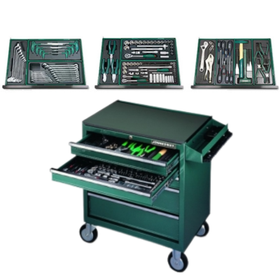 Tủ dụng cụ 7 ngăn, 157 chi tiết Hãng JONNESWAY Model C-7DW1157V