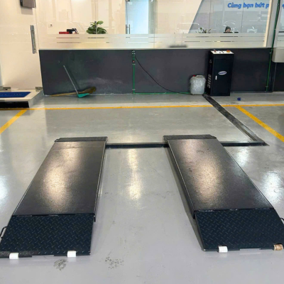 Cầu nâng cắt kéo nâng bụng 3 tấn, lắp nổi di động Hãng KOISU Model: PL-B30Y