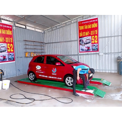 Cầu Nâng 1 trụ Ấn Độ Chữ H Lắp Nổi